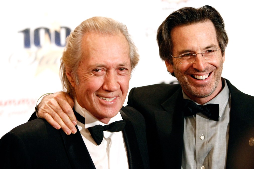 Actors David Carradine and Robert Carradine