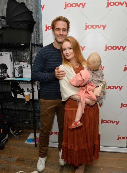James and his wife