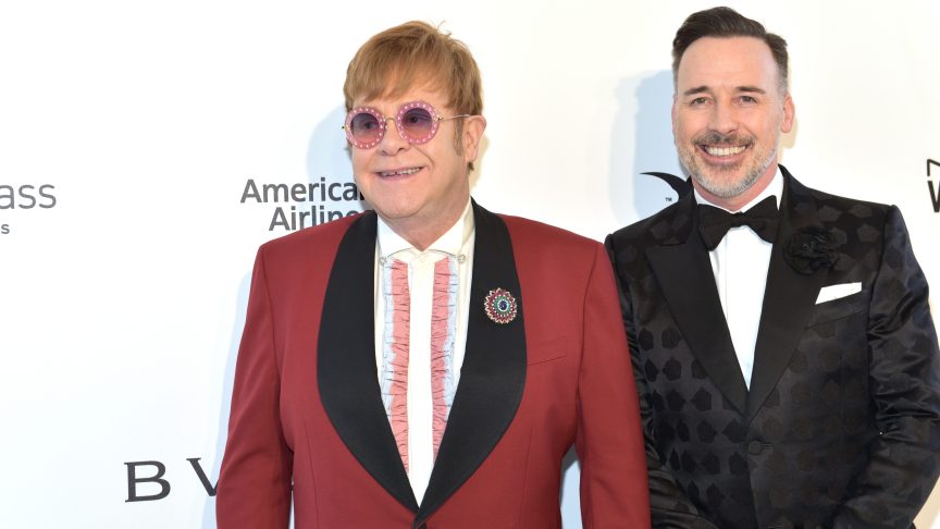 Sir Elton John and David Furnish