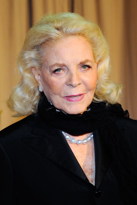 Lauren Bacall in 2010.
