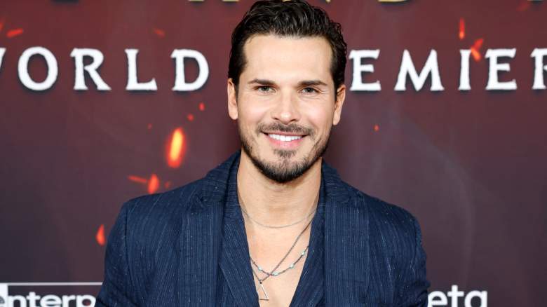 Gleb Savchenko smiling while he attends an event
