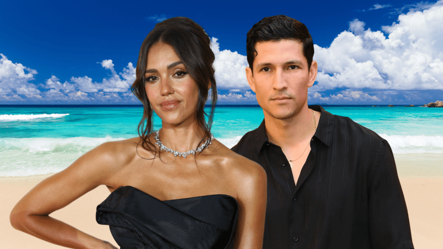 Jessica Alba and Danny Ramirez