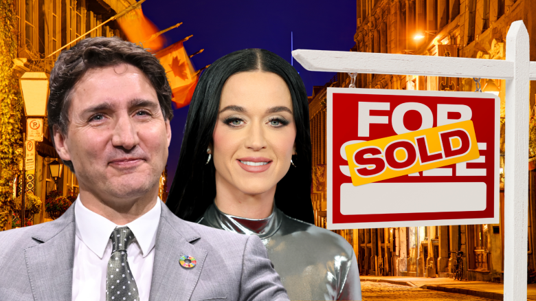 Justin Trudeau and Katy Perry