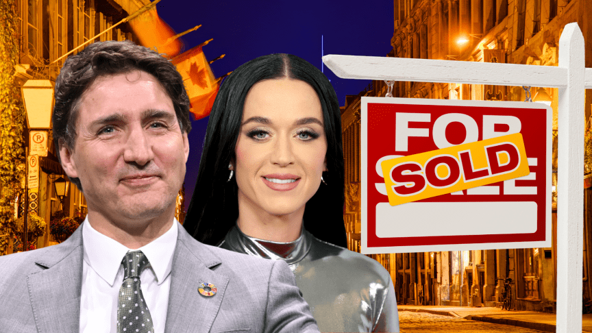 Justin Trudeau and Katy Perry