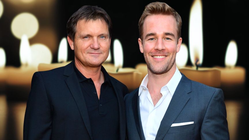 Kevin Williamson and James Van Der Beek