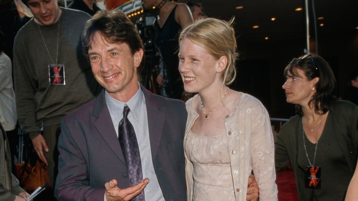 Martin Short and his daughter Katherine Elizabeth Short attend an event