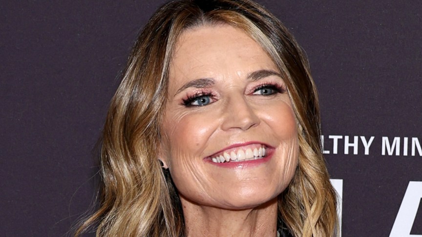 Savannah Guthrie smiling at an event