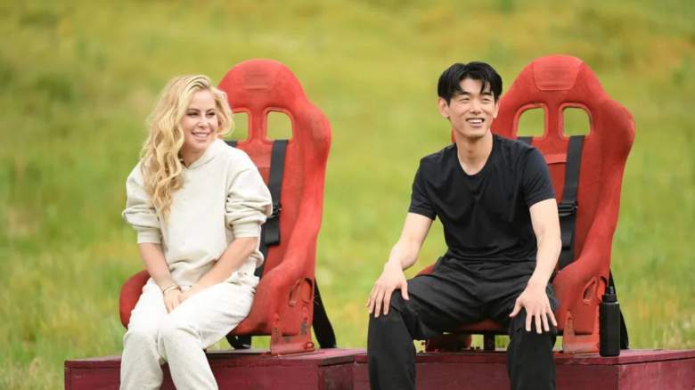The Traitors stars Tara Lipinski and Eric Nam