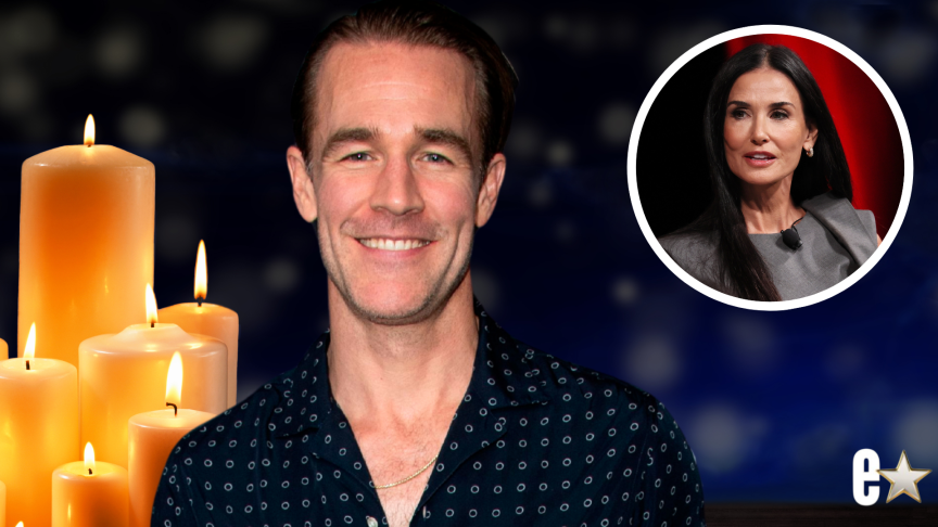Demi Moore Mourns James Van Der Beek