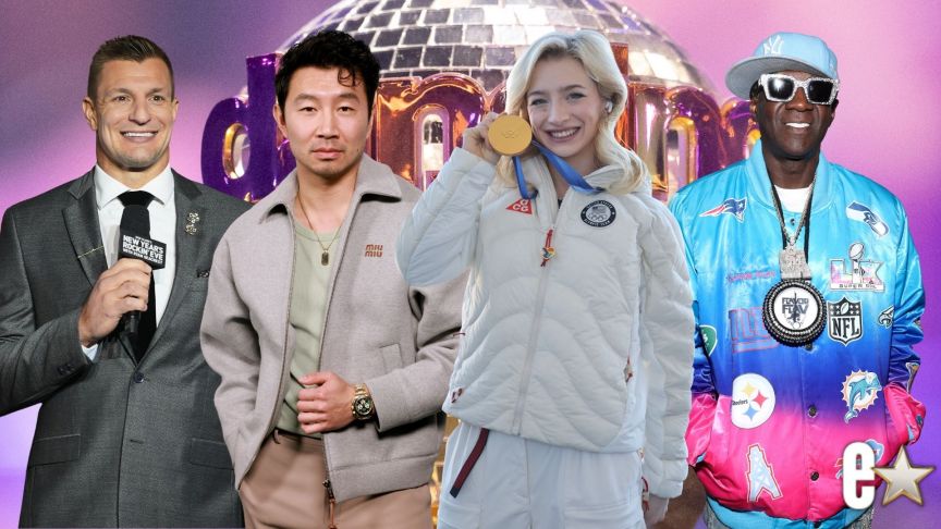Rob Gronkowski, Simu Liu, Amber Glenn, Flavor Flav