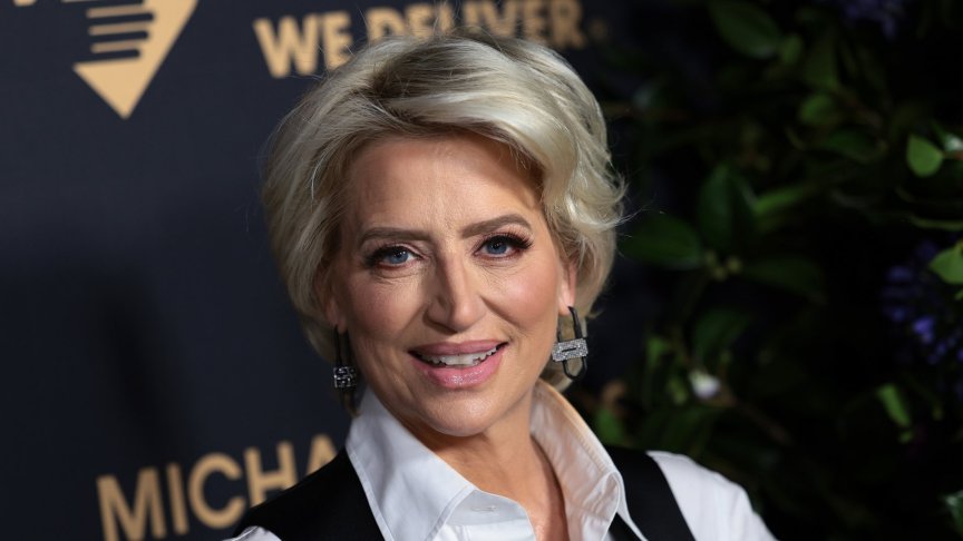 Dorinda Medley on the red carpet