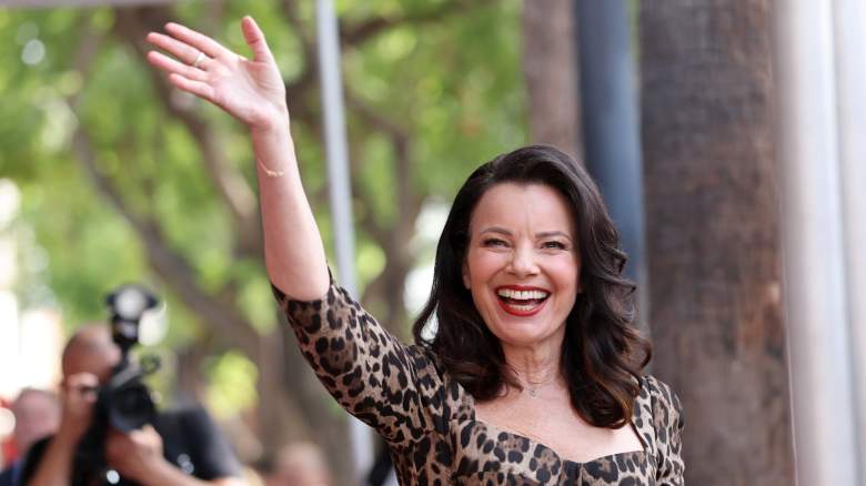 Fran Drescher waving, The Nanny
