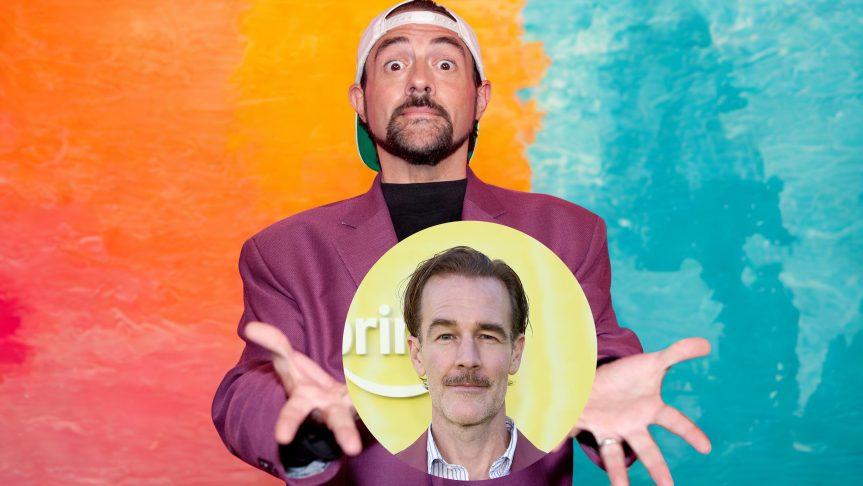 Kevin Smith and James Van Der Beek.