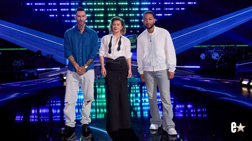 Adam Levine, Kelly Clarkson, John Legend