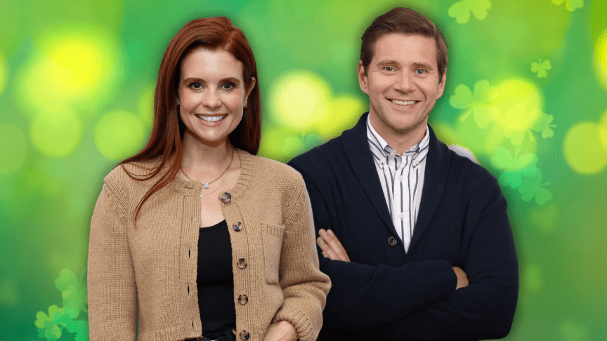 JoAnna Garcia Swisher and Allen Leech