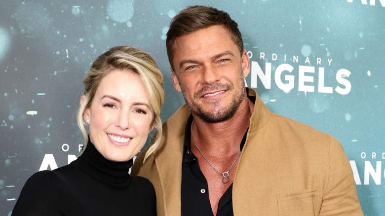 Catherine Ritchson and Alan Ritchson attends the Lionsgate's "Ordinary Angels" New York Premiere at SVA Theater on February 19, 2024 in New York City