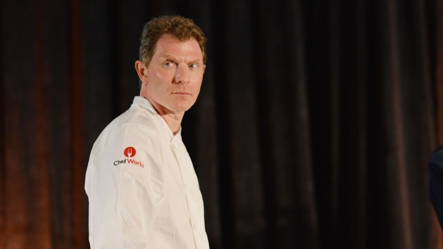 Chef Bobby Flay attends a Tribute Dinner Honoring Jonathan Waxman, Rob Sands and Richard Sands With Master Of Ceremonies Tom Colicchio Presented By Bank of America during 2016 Food Network & Cooking Channel South Beach Wine & Food Festival