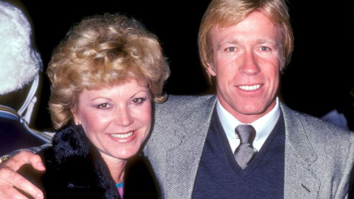 Dianne Holechek and Chuck Norris attend the Party for the American Film Market on March 24, 1981, in Beverly Hills, Calif.