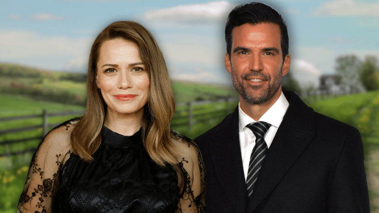 Bethany Joy Lenz and Benjamin Ayres