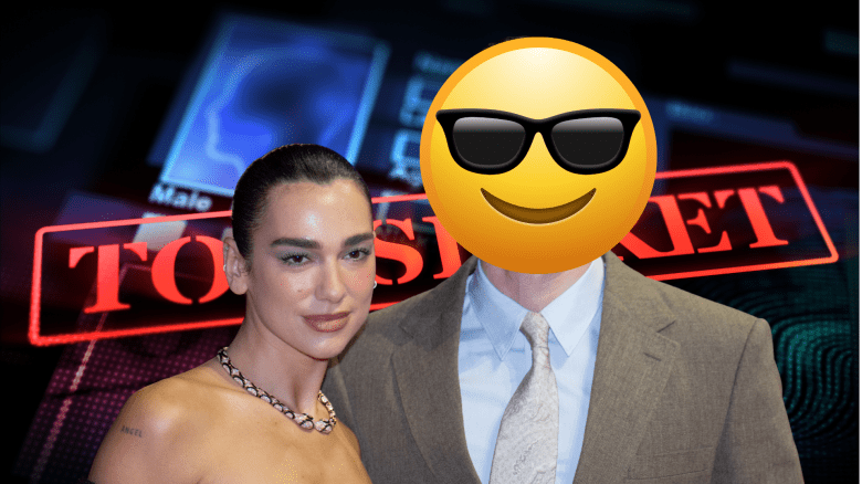 Dua Lipa and Callum Turner