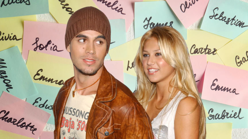 Enrique Iglesias and Anna Kournikova