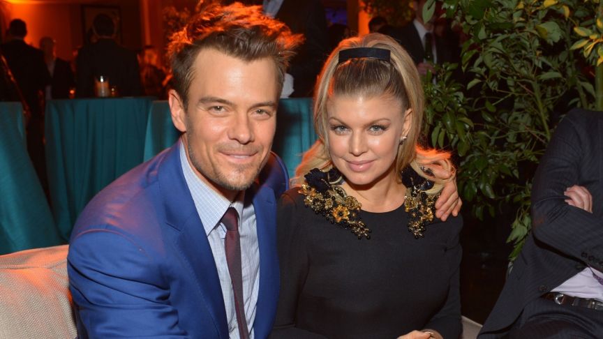 Josh Duhamel and Fergie