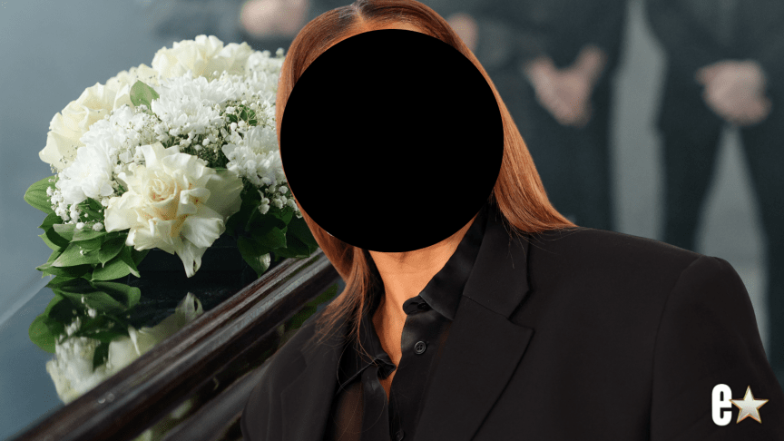 Queen Latifah with her identity concealed