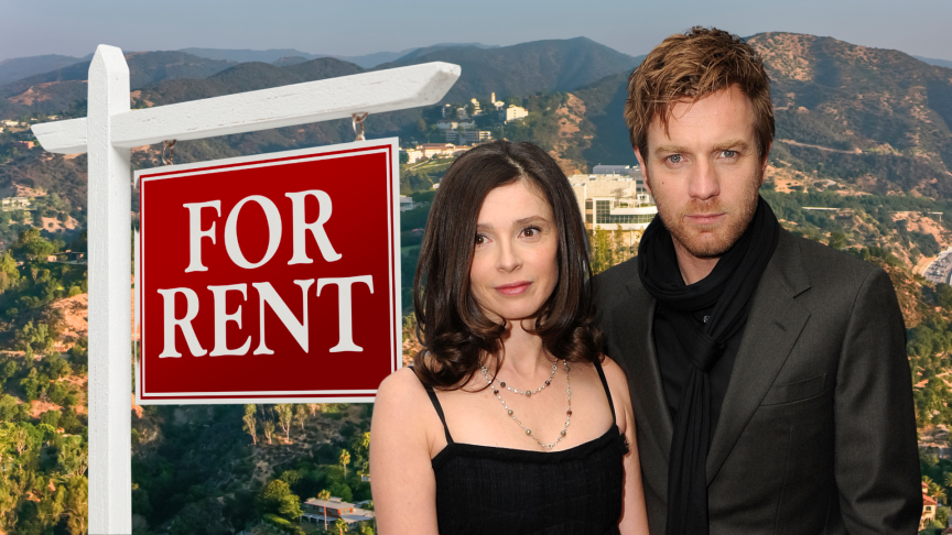 Eve Mavrakis and Ewan McGregor