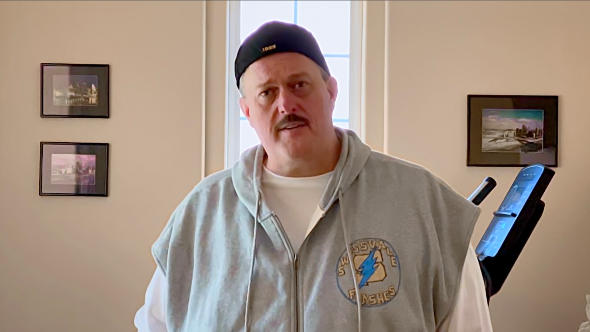 Billy Gardell performs on Byron Allen’s Feeding America Comedy Festival