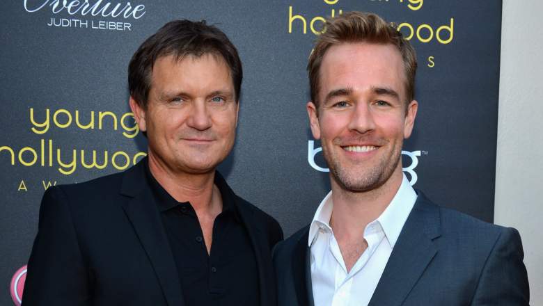 Kevin Williamson and James Van Der Beek in 2012.