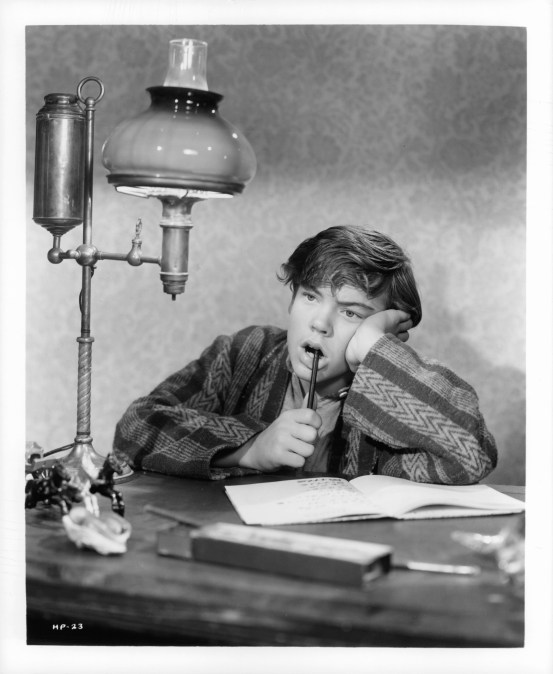 Bobby Driscoll in the film "When I Grow Up" in 1951