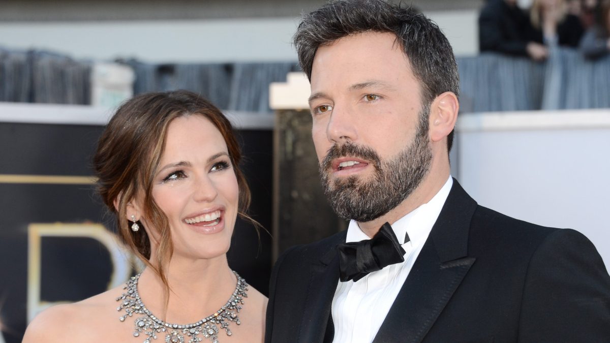 Actress Jennifer Garner and actor-director Ben Affleck