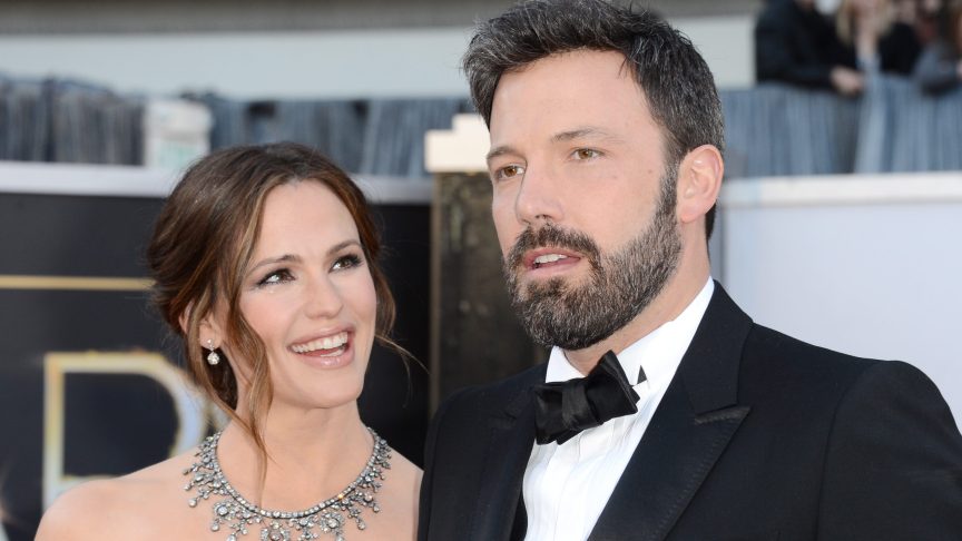 Actress Jennifer Garner and actor-director Ben Affleck