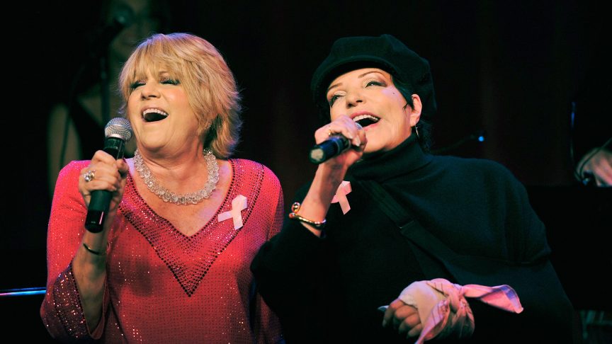 Lorna Luft and Liza Minnelli in 2013.