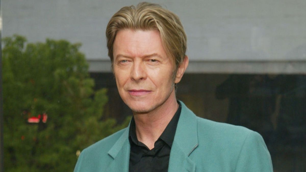 David Bowie backstage New York 2003 Film Society Lincoln Center