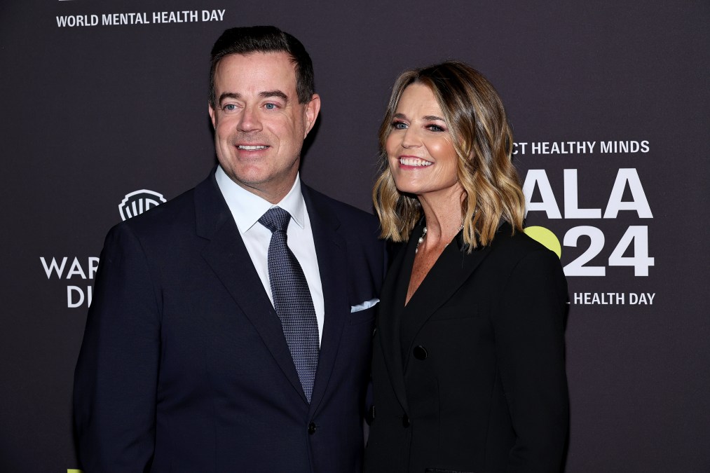 Carson Daly and Savannah Guthrie