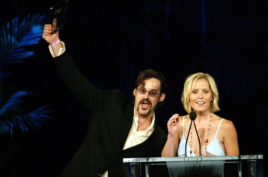 Nicholas Brendon and Emma Caulfield.