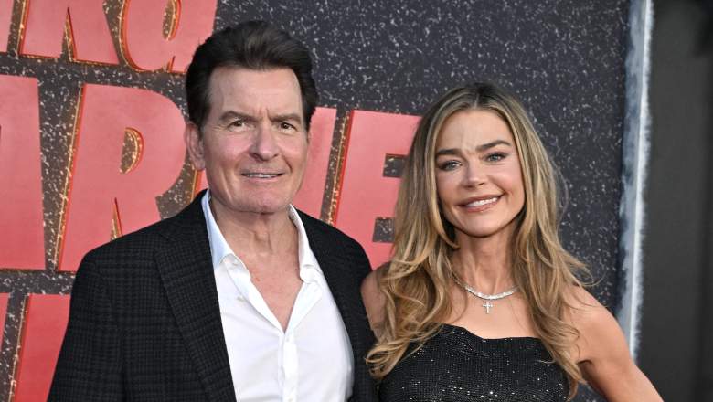 Charlie Sheen and Denise Richards