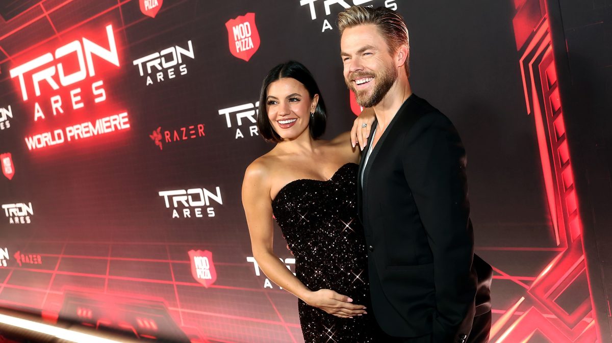 Hayley Erbert and Derek Hough
