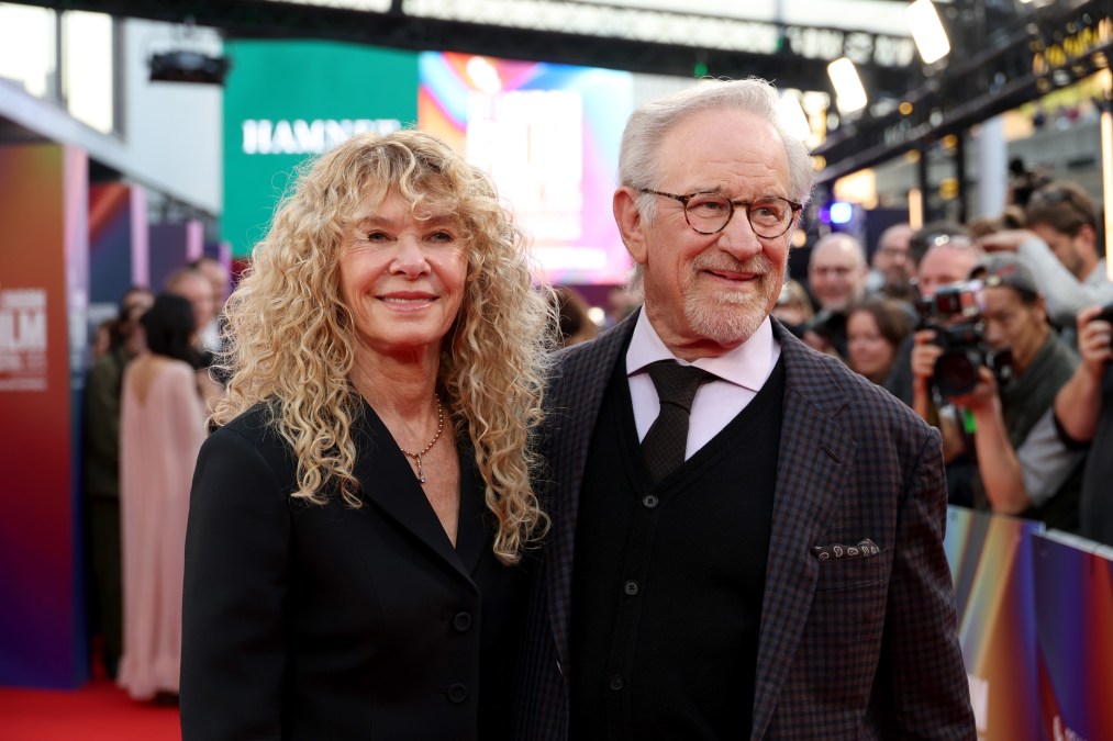 Kate Capshaw and Steven Spielberg