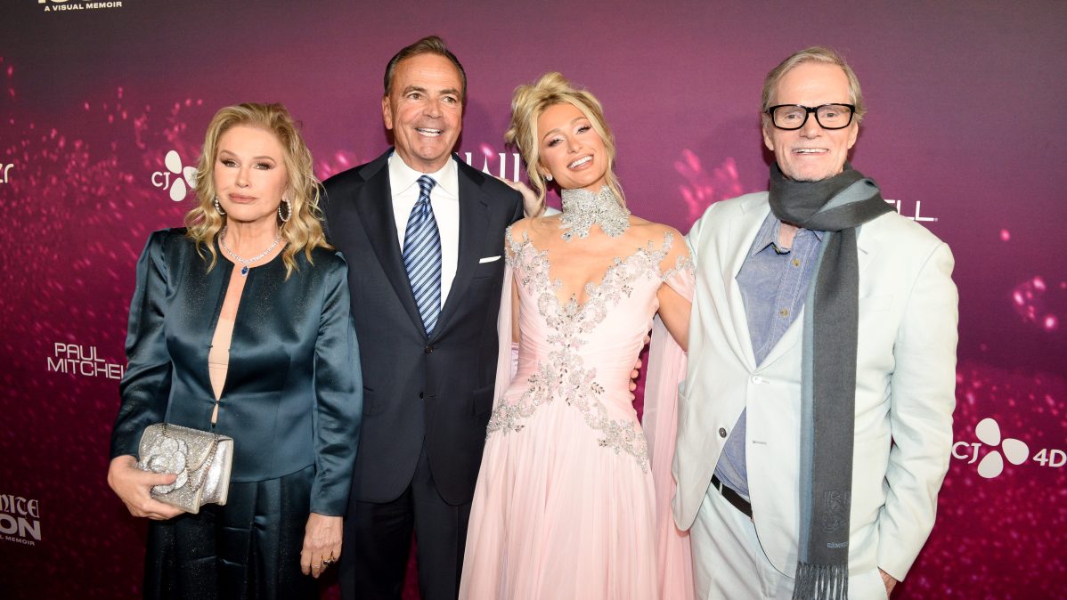 Kathy Hilton, Rick Hilton, and Paris Hilton