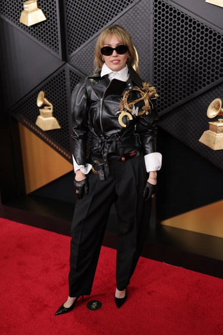 Miley Cyrus dressed at Grammy's