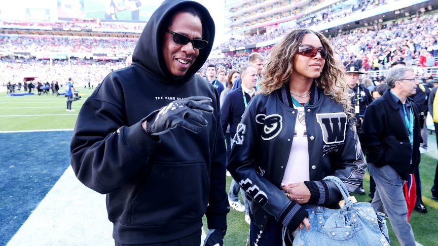Jay-Z and Blue Ivy