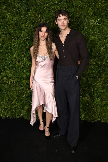 Daniela Norman and Tom Blyth attend the Charles Finch Chanel 2026 pre-BAFTA Party.