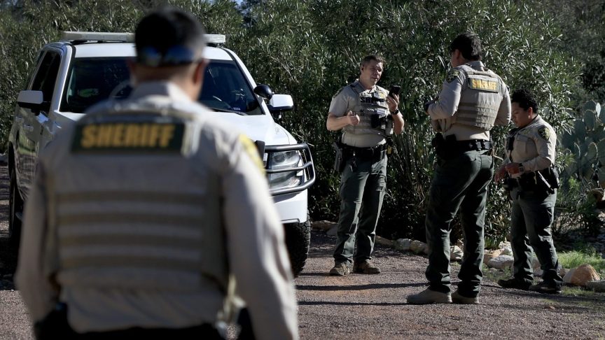 Pima County Sheriff deputies
