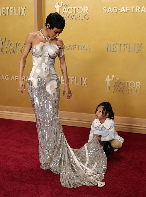 Teyana Taylor and Rue Rose Shumpert