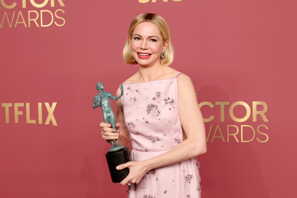 Michelle Williams during the 32nd Annual Actor Awards.