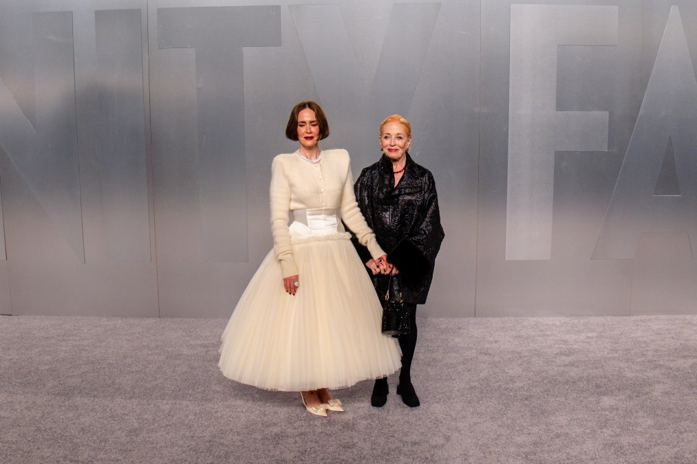 Sarah Paulson and Holland Taylor at the 2026 Vanity Fair Oscar Party.