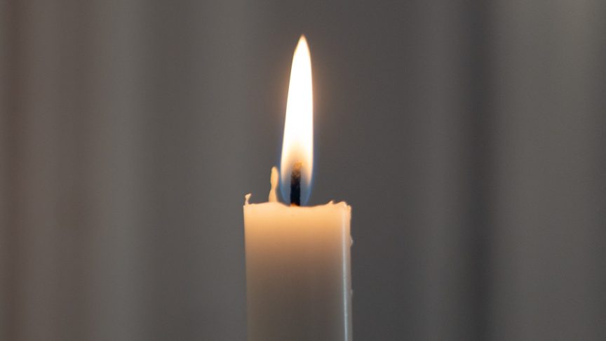 A candle for Terry Covington.