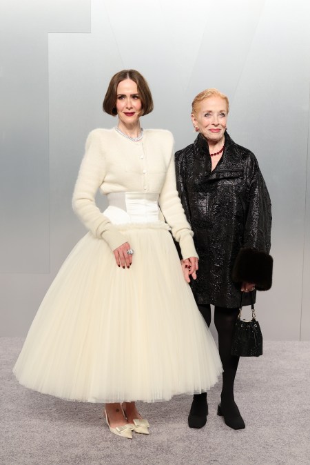 Sarah Paulson and Holland Taylor at the 2026 Vanity Fair Oscar Party.